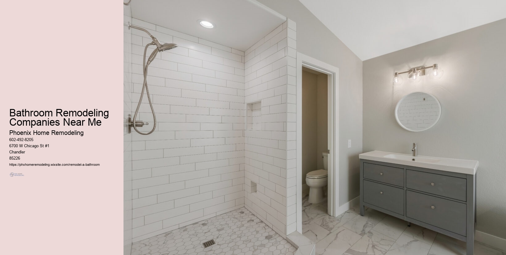 Bathroom Remodeling Companies Near Me